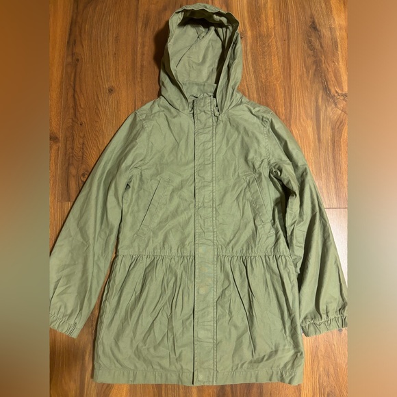 Cat & Jack Girls’ Solid Jacket - Green - Picture 3 of 4
